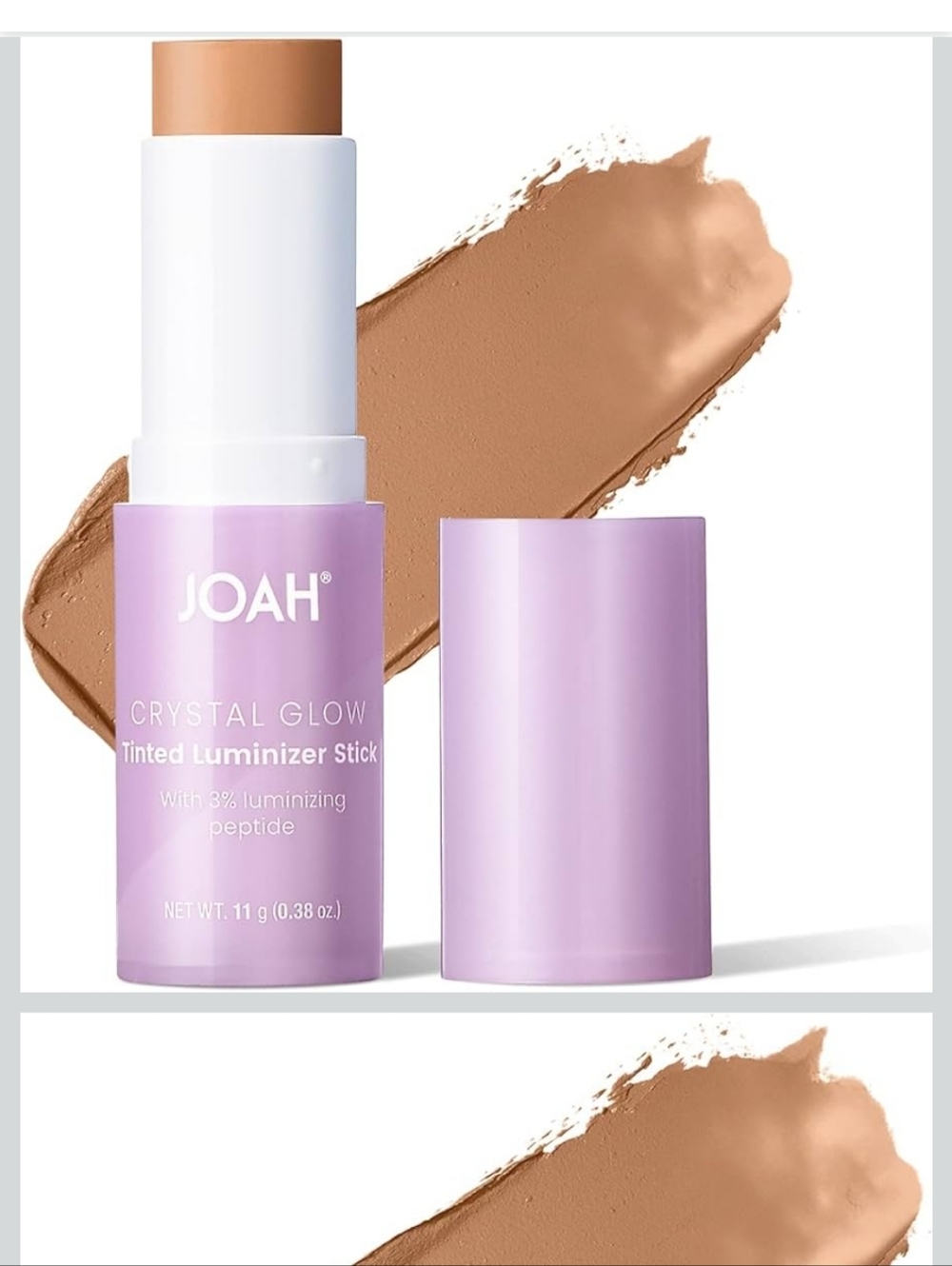 JOAH Cosmetics Crystal Glow Tinted Luminizer Stick- MW020